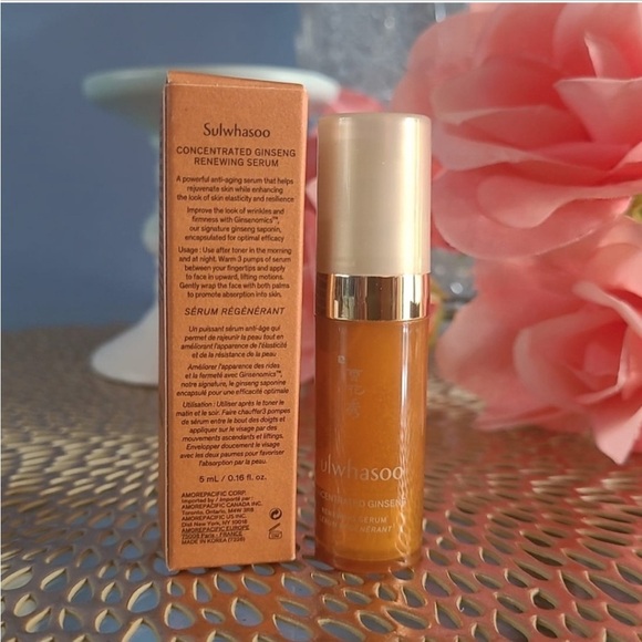 Sulwhasoo Concentrated Ginseng Renewing Serum Deluxe Travel Size 5mL - Picture 2 of 3